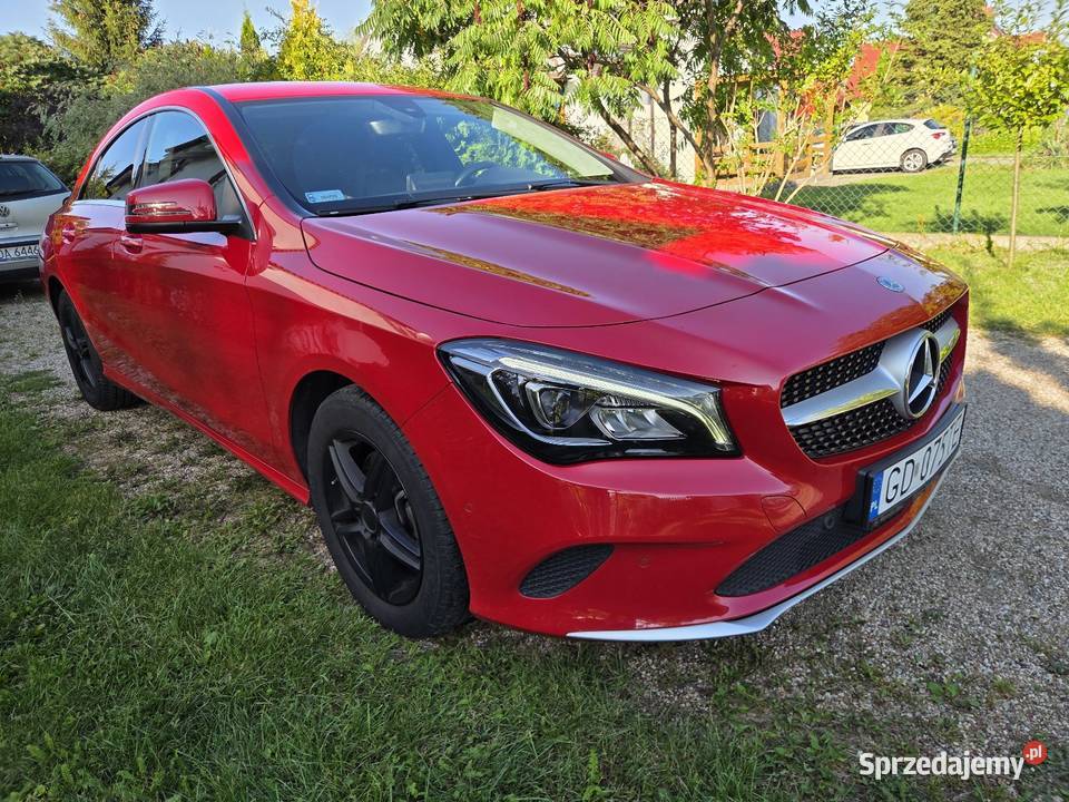 Mercedes cla Polski Salon l Właściciel Zarejestrowany w Polsce Gdańsk sprzedam