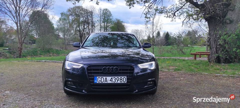 BLACK A5 SPORTBACK 20 TDI 190 BIXENON RADAR 2 elektryczne lusterka