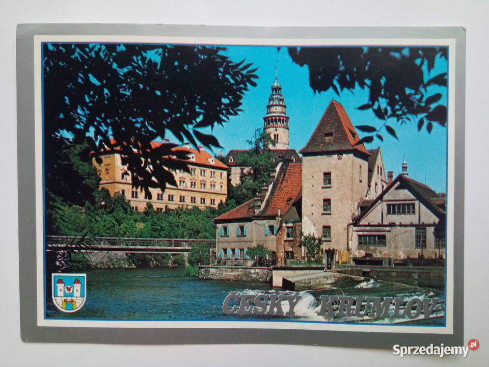 Pocztówka esky Krumlow lata 90te Pocztówki i karty telefoniczne Dąbrowa Górnicza
