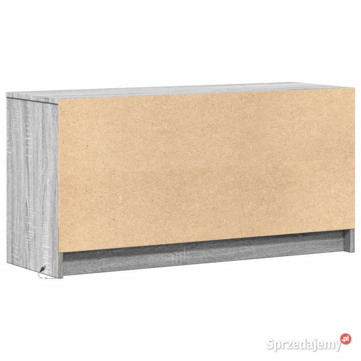 Szafka pod TV z LED szary dąb sonoma 100x34x50 Warszawa