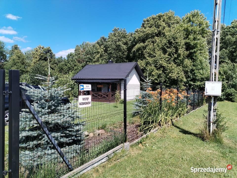 Działkę z domkiem 35m Prawecin świętokrzyskie Prawęcin
