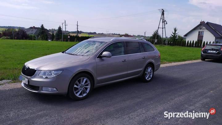 SKODA SUPERB II 4x4 170KM 2.0 TDI , SKÓRY,NOWE OPLATY