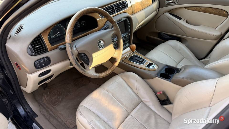 Jaguar SType 42 V8 reflektory ksenonowe Gliwice