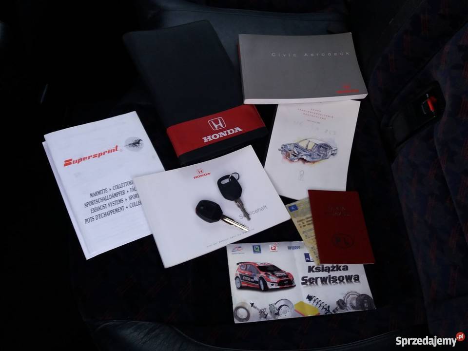 HONDA CIVIC VI AERO MC2 VTI B18C4 VTEC DOHC 169 Pabianice