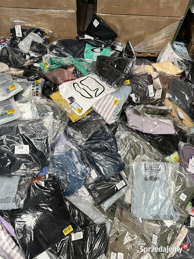 Paleta MIX Odzieży kategoria A ware światowe Warszawa