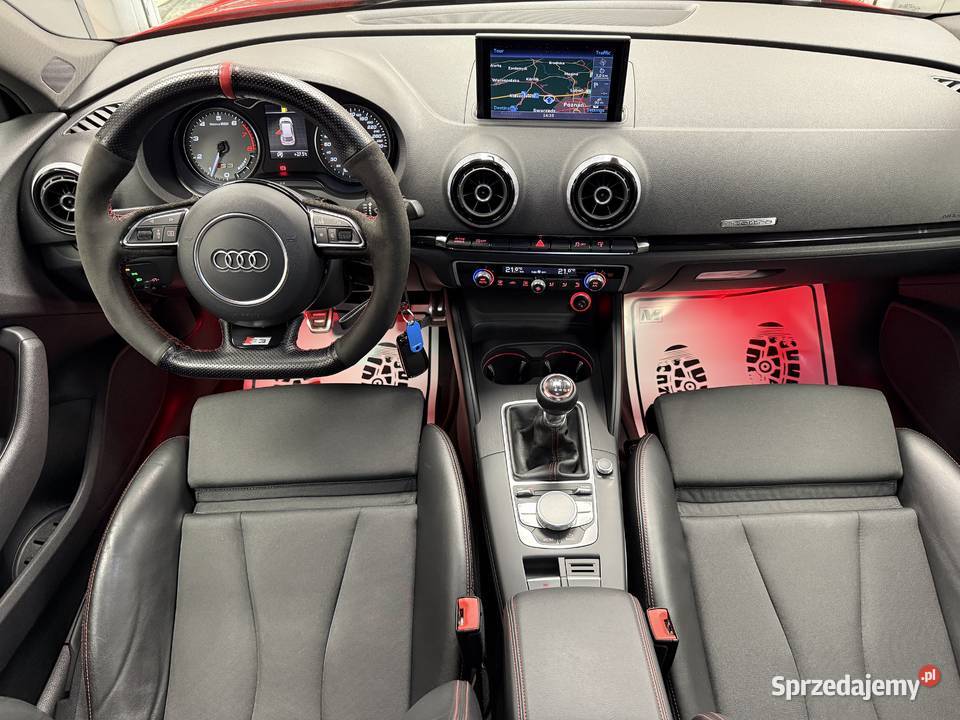 20TFSI 300 S3 manual 5D czerwona 19 GWARANCJA możliwa zamiana wielkopolskie Poznań