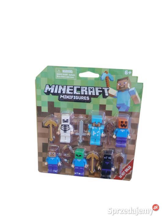 Zestaw Minecraft czerwona lawa plus figurki Mszczonów sprzedam