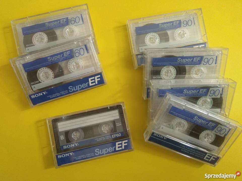 Kasety SONY Płyty i kasety mazowieckie