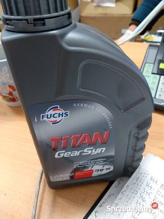 OLEJ PRZEKŁADNIOWY FUCHS TITAN GEARSYN 75W90 1 Pozostałe Motoryzacja Pilzno