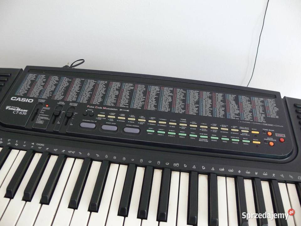 Keyboard organy Casio CT636 zasilacz Dostawa podkarpackie
