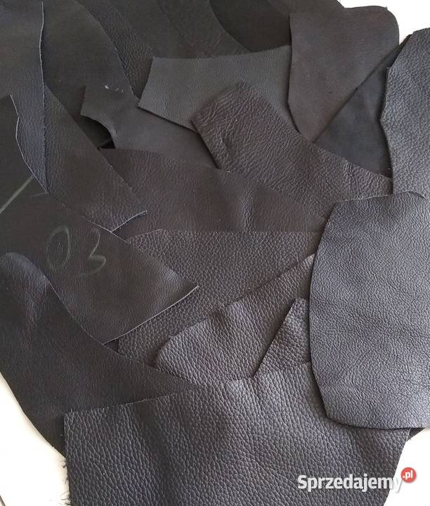 Skóra 750 g Licowa Włoska średnie i małe kawałki