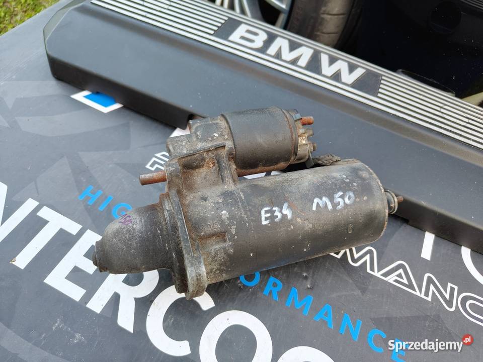 Bmw e34 rozrusznik m50 Układ elektryczny silnika łódzkie Aleksandrów Łódzki