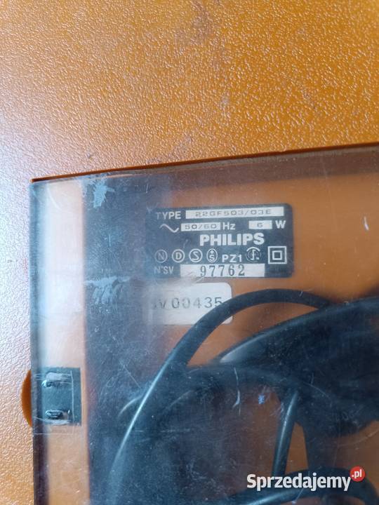 Stary gramofon Philips 503 Łódź