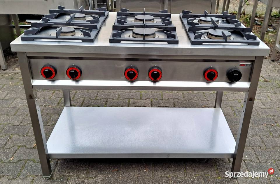KUCHNIA GAZOWA 6 PALNIKOWA REDFOX 36 KW M1227N Nowe Skalmierzyce