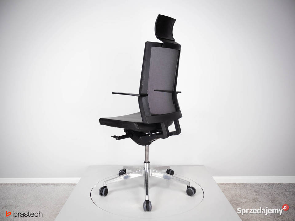 Fotel biurowy Sinetica Blue Executive Leather Sątoczno