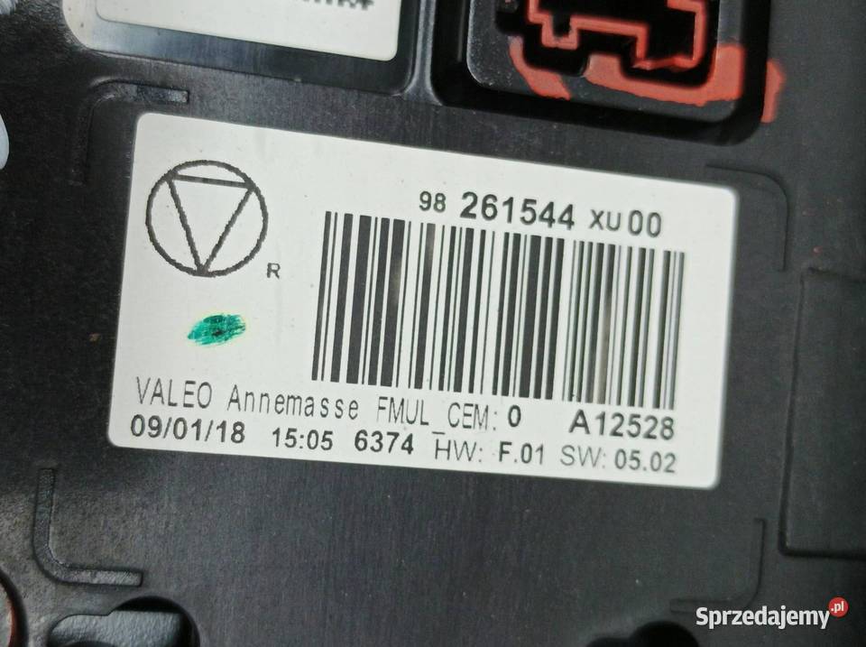 WYŚWIETLACZ EKRAN 9824298580 98261544 Citroen C3