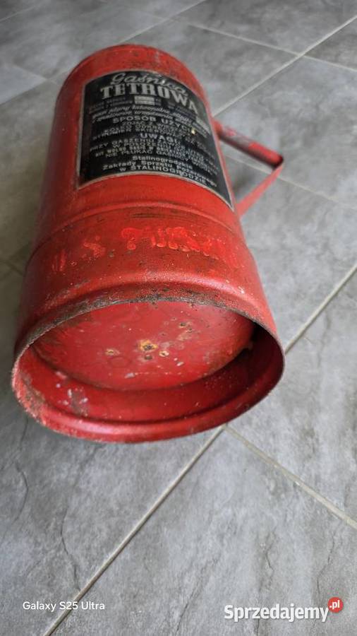 Stara gasnica tetrowa antyk Stalinogrodzkie Nysa