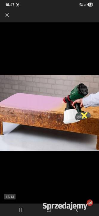 Parkside Pistolet do malowania akumulatorowy 20V Pruszków