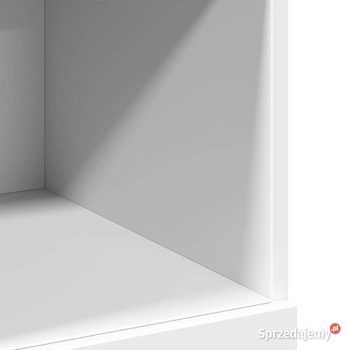 Wysoka szafka biała 80x425x124 materiał Warszawa