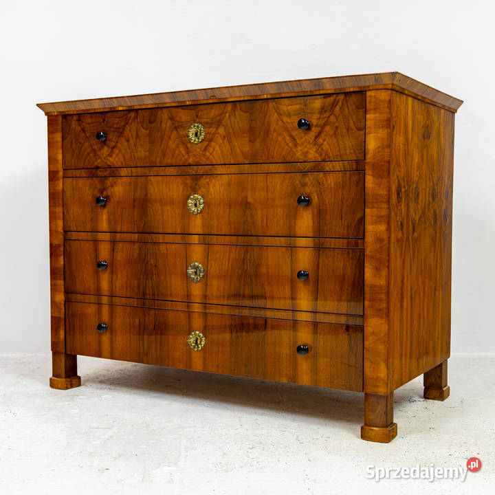 Duża komoda biedermeier Austria orzechowa Swarzędz sprzedam