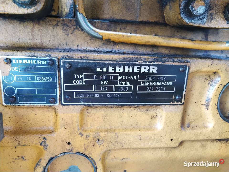 Silnik Liebherr D 916 TI D916 Kielce