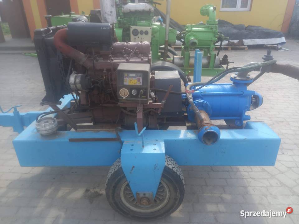 Motopompa do deszczowni Błonie