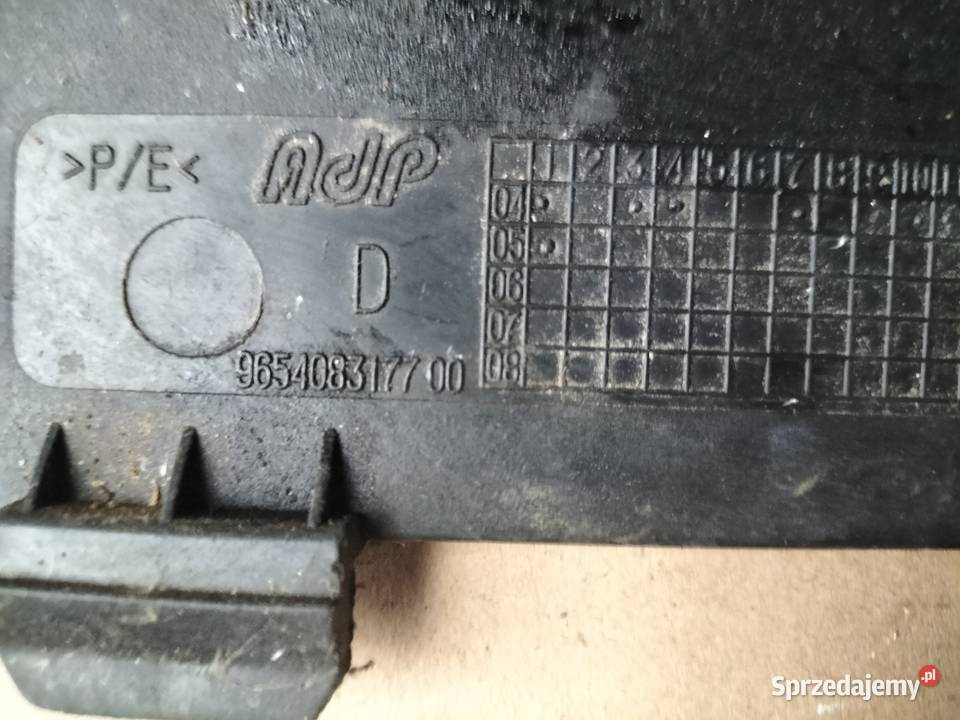 CITROEN C4 ZAŚLEPKA DESKI 9654083177 Kamień-Kolonia