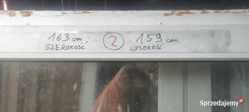 OKNA Z DEMONTAŻU Średnie Duże
