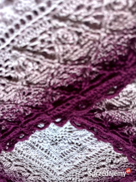 Chusta szydełkowa Królowa Górna sprzedam