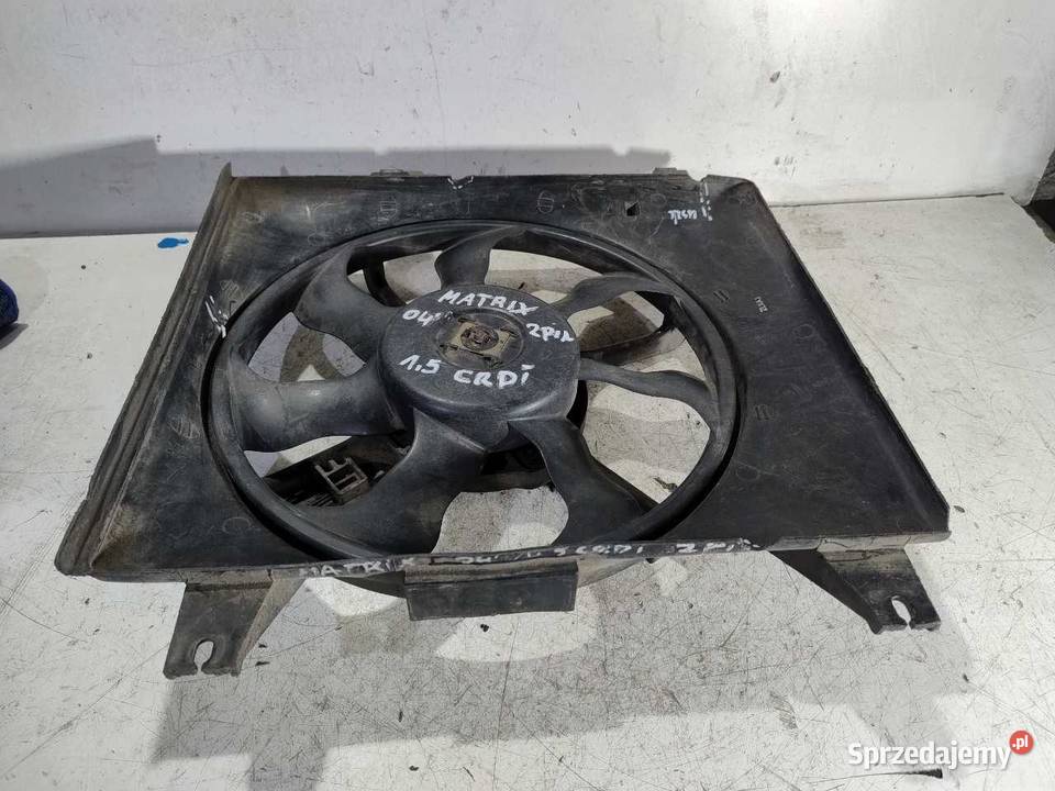 WENTYLATOR CHŁODNICY HYUNDAI MATRIX 15 CRDI