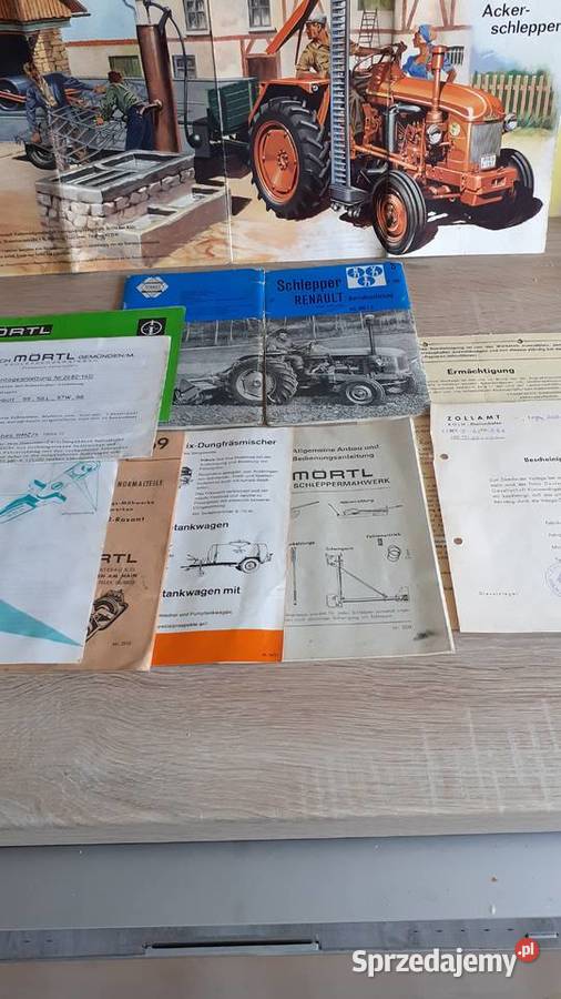 Traktor Retro 1965r RENAULT R7051 Łukanowice