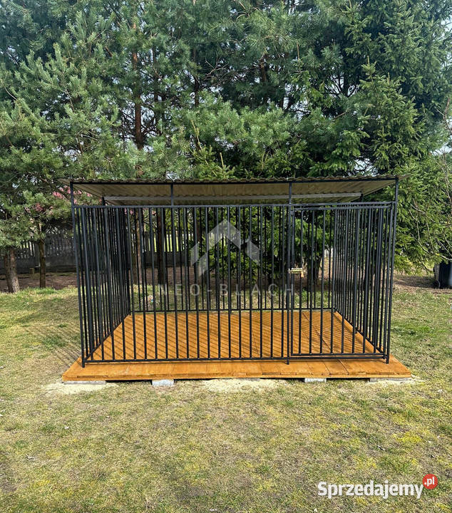 Kojec psa 3x2m Podłoga drewniana Dach spad w tył Białystok sprzedam