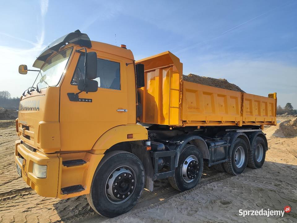 Kamaz 6540 czteroośka nie man nie scania nie 320KM Nida