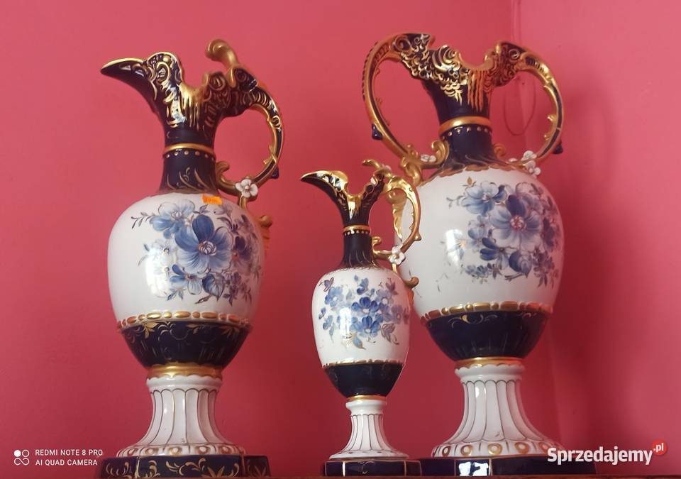 Amfora najnizsza Royal Dux Made in Porcelana i szkło Gdańsk