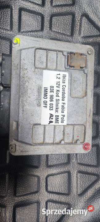 Sterownik silnika BME AZQ 03E 906 033 Polo Fabia Włocławek