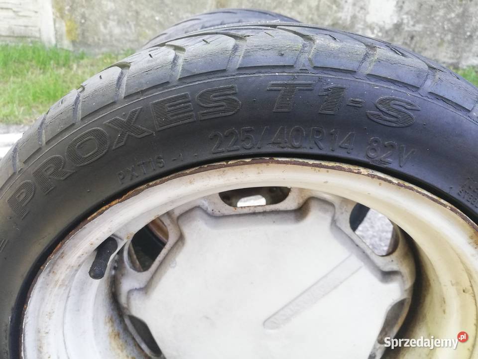 Volkswagen koła szeroka stal R14 4x100 golf II Koła i felgi Jaworzno