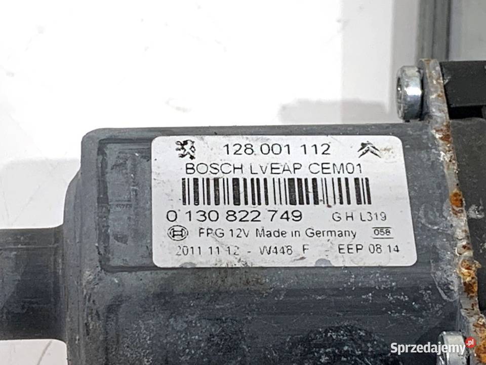 PODNOŚNIK SZYBY PRAWY PRZÓD CITROEN C5 III