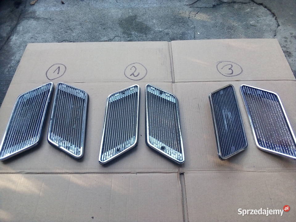 Korbki szyb chrom fiat 125p syrena polonez Wyposażenie wnętrza Leszno