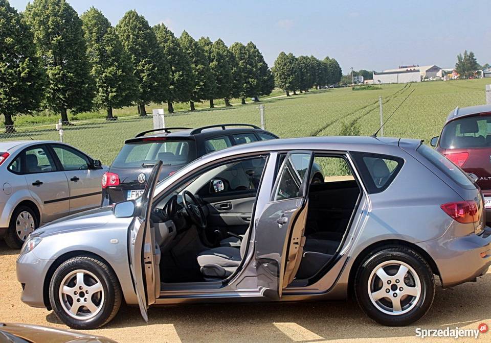 Mazda 3 szary dolnośląskie Strzegom