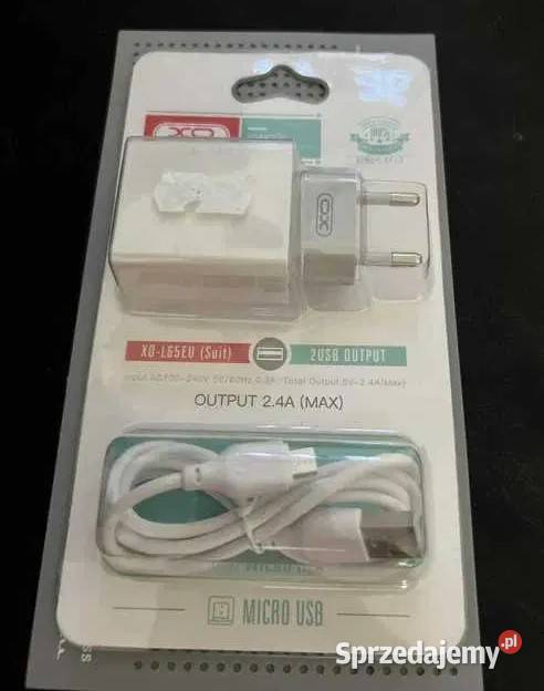 Ładowarka 2x USB kabel C XO Wrocław
