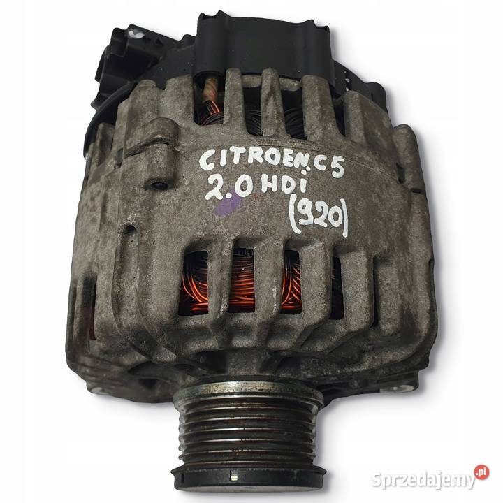 ALTERNATOR Citroen C5 III 20 HDI 9803750980 osobowe lubelskie Chełm