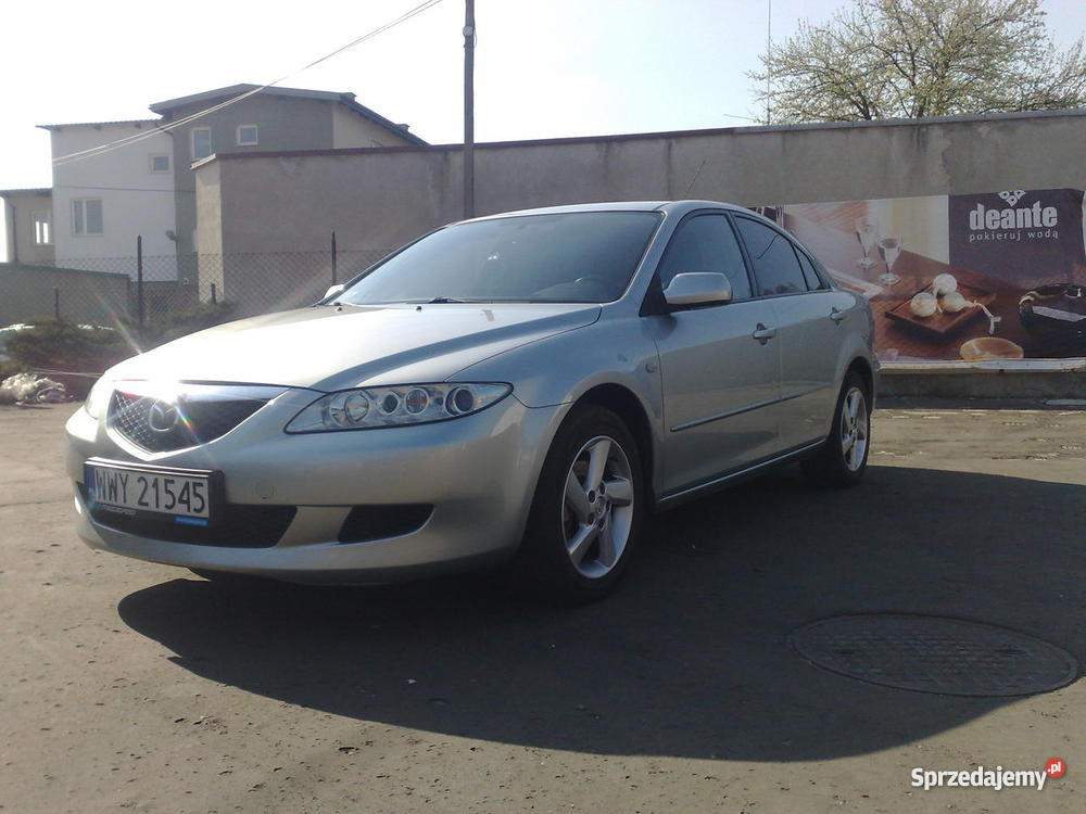 Mazda 6 2.0 CD 121 KM '04r bezwypadkowy, - Sprzedajemy.pl