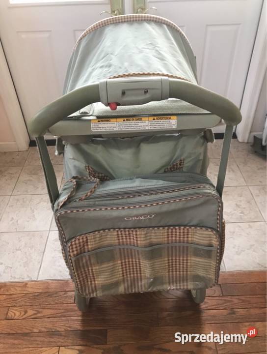 Piękny Wózek Graco import USA zielony Babice Nowe