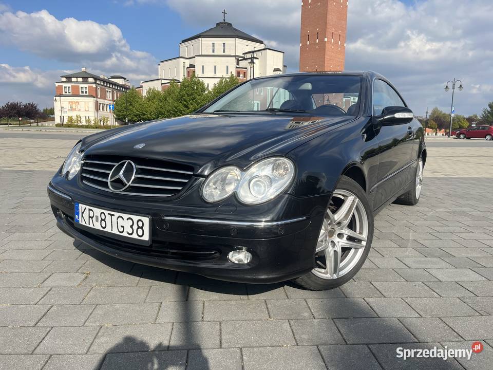 Mercedes CLK 200 kompressor 2005 163KM Kraków