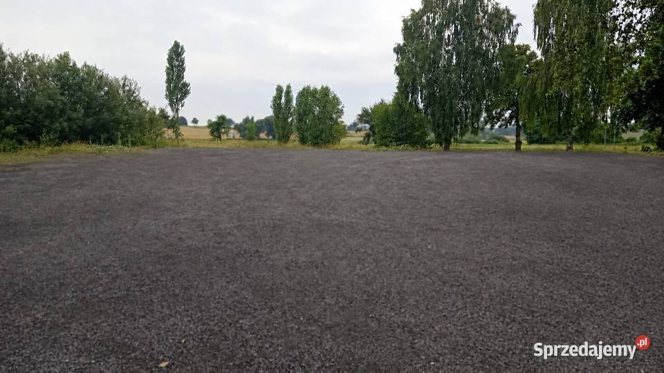 Utwardzony plac 2400 m pod TIR garaż z kanałem 2400m2 Wynajem Nowe Miasto nad Wartą