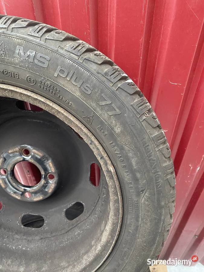 KOŁA ZIMOWE 15 PEUGEOT 1007 CITROEN C3 UNIROYAL Warszawa