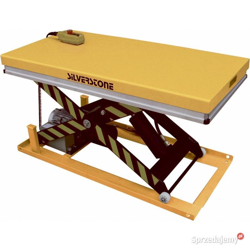Hydrauliczny nożycowy stacjonarny stół podnośny