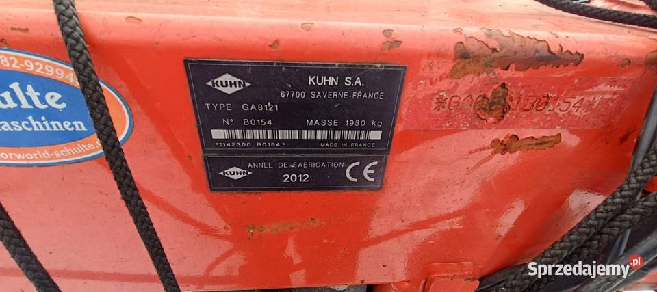 Zgrabiarka do siana nieuszkodzony Przyrów