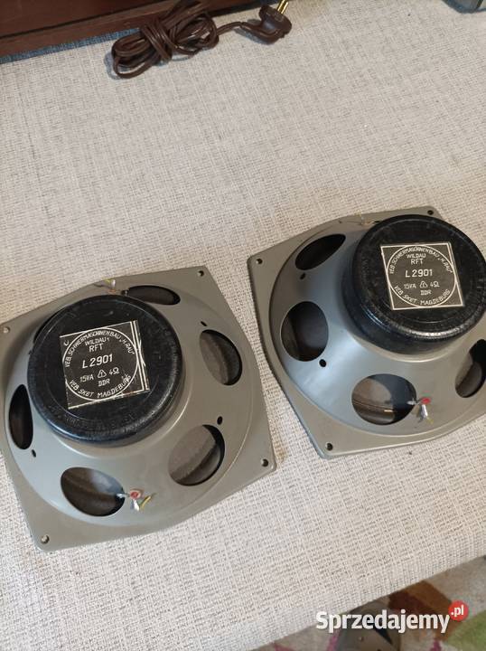 RFT L 2901 niemieckie głośniki niskotonowe mazowieckie