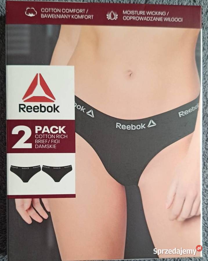 REEBOK figi damskie 2pak rozmiar M 40 kolor Rozmiar M Ełk sprzedam